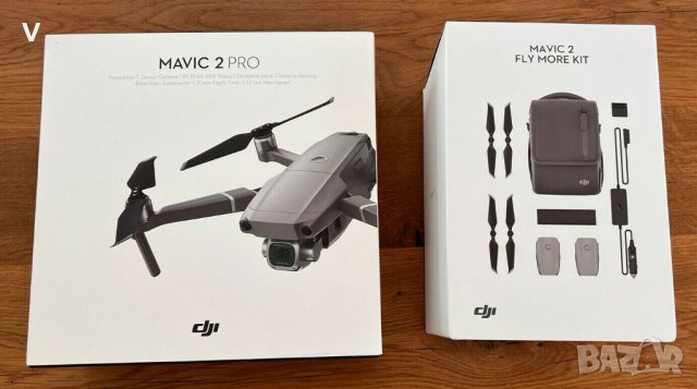 Дрон Dji Mavic 2 PRO Fly More combo комплект, smart controller, снимка 2 - Дронове и аксесоари - 39048090