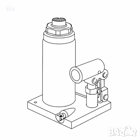 Маслен крик 10 тона, хидравличен, снимка 2 - Аксесоари и консумативи - 52933730