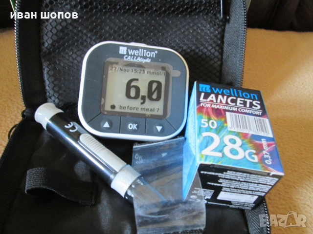 Апарат за кръвна захар / глюкомер /, снимка 2 - Уреди за диагностика - 44791201