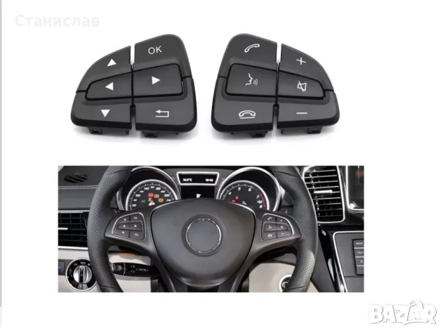 Mercedes A-Class W176 Facelift Капачета за волан, снимка 5 - Части - 50250653