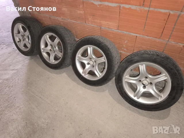 Продавам четири джанти 4 х100/15, снимка 2 - Гуми и джанти - 56274599