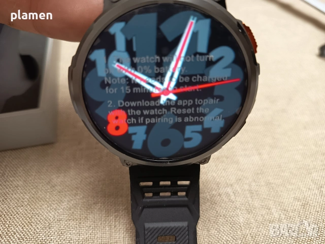 Мъжки смарт часовник/Smart Watch, снимка 11 - Смарт гривни - 53144293