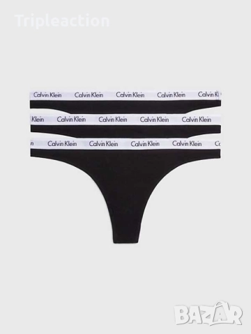 Calvin Klein Underwear Бельо XL THONG 3PK* 