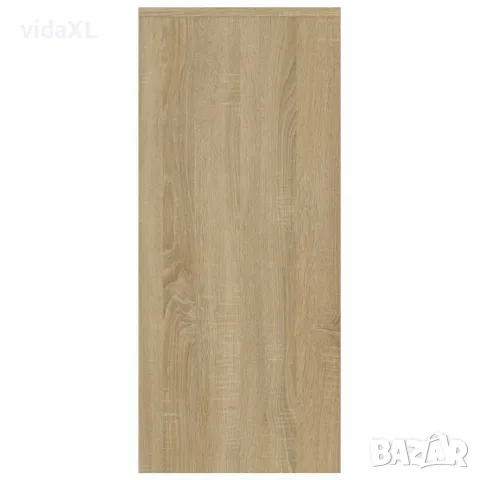 vidaXL Бюфет, дъб сонома, 102x33x75 см, инженерно дърво, снимка 7 - Бюфети - 56147814