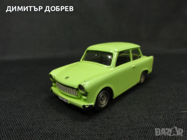 1/43 СТАРА РЕТРО МЕТАЛНА КОЛИЧКА МАЩАБЕН МОДЕЛ TRABANT 601 VITESSE PORTUGAL