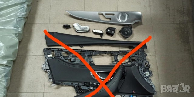 Mercedes W213 мерцедес в213  прагове части спойлери, снимка 2 - Части - 26524186