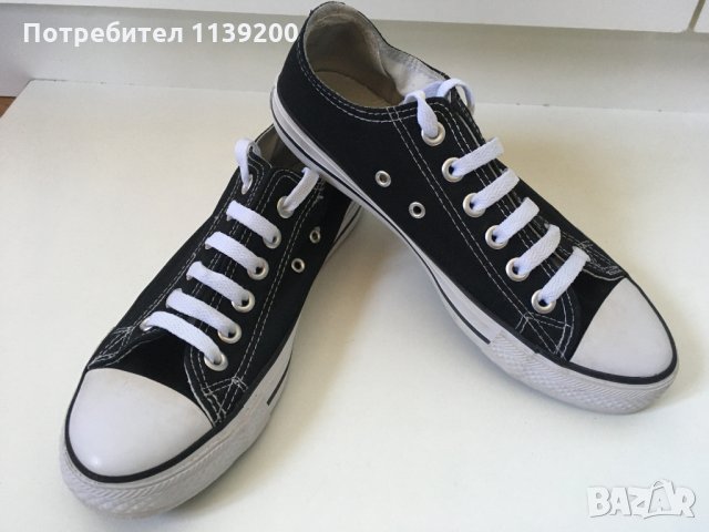 Converce All Star 37-38 черни кецове оригинал, снимка 4 - Детски маратонки - 29879802