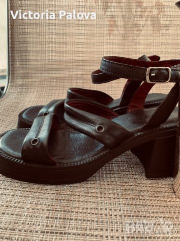 Уникални груби сандали FUN&CO,естествена кожа, снимка 11 - Сандали - 36990586