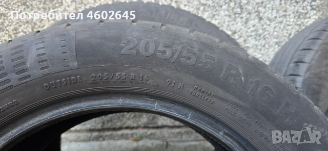 Летни гуми Continental Ecocontact 5 205/55 R16 H, снимка 3 - Гуми и джанти - 53904387