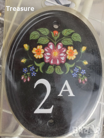 Керамична табела с номер “2А” за къща, апартамент, жилище, снимка 5 - Декорация за дома - 37827085