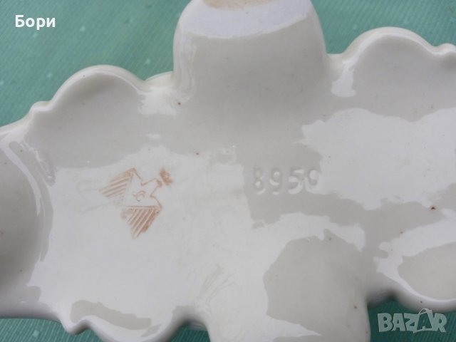 Стар порцелан свещник, снимка 6 - Декорация за дома - 36634859