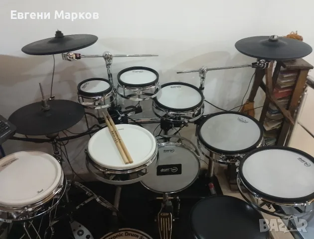 Продавам пълен комплект Електронни барабани Роланд , снимка 3 - Ударни инструменти - 53063596