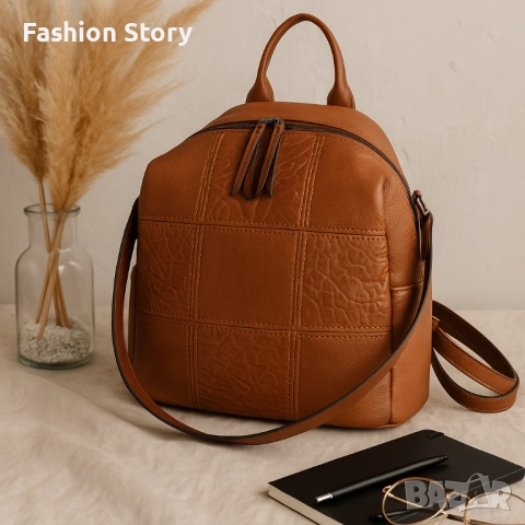 Многофункционална дамска раница-чанта, снимка 2 - Раници - 51864417