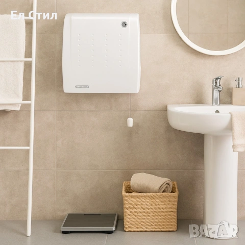 Вентилаторна печка за баня Termomax, 2000W, снимка 3 - Отоплителни печки - 53930527