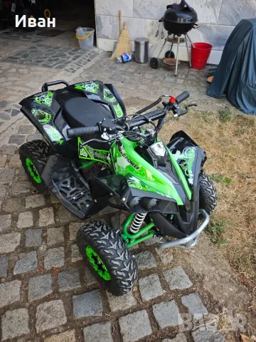 мини АТВ 50cc. ЧИСТО НОВО КАРАНО 3 ПЪТИ