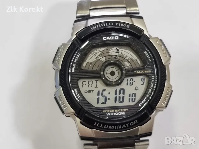 Часовник Casio AE-1100W 44мм., снимка 3 - Мъжки - 56431233