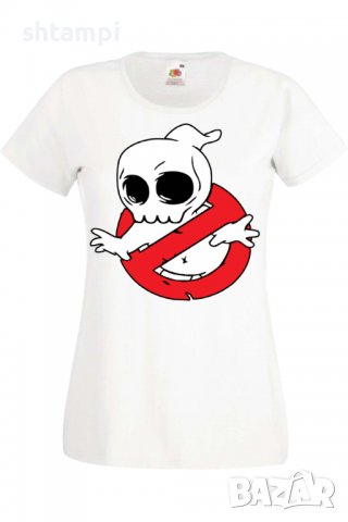 Дамска тениска Halloween Ghost Busters,Halloween,Хелоуин,Празник,Забавление,Изненада,Обичаи,, снимка 2 - Тениски - 38146720