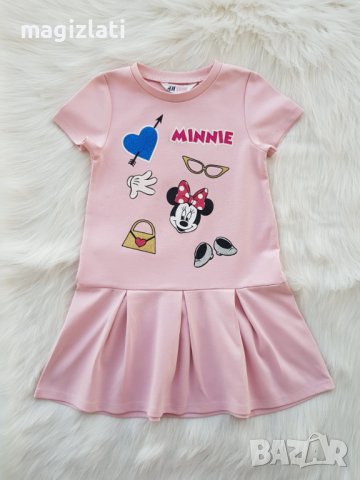 Рокля Мини Маус H&M размер 110-116см. , снимка 5 - Детски рокли и поли - 37383396