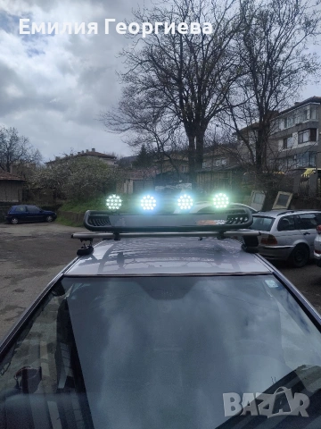 Покривен багажник – кошница + багажни греди + LED прожектори., снимка 5 - Аксесоари и консумативи - 54156307