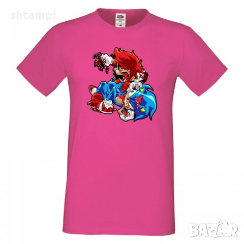 Мъжка тениска Mario Zombie VS Sonic Zombie Игра,Изненада,Подарък,Празник,Повод, снимка 15 - Тениски - 37238486