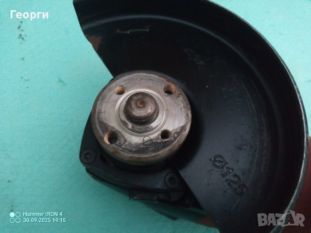 HILTI AG125 - A36 Акумулаторен Ъглошлайф тяло/боди , снимка 4 - Други инструменти - 51944590