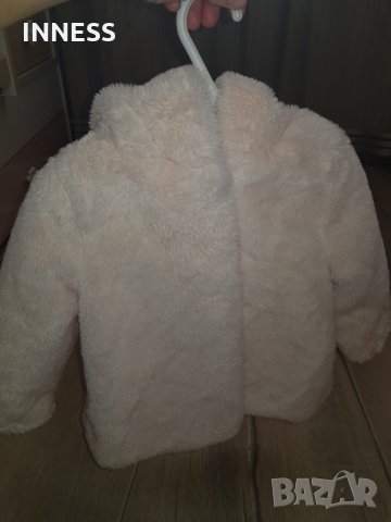 Красиво пухено палтенце , снимка 8 - Бебешки якета и елеци - 30432086