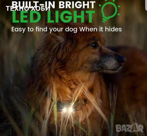 ЕЛЕКТРОНЕН НАШИЙНИК ЗА КУЧЕ,ТЕЛЕТАКТ,КАИШКА С ТОК ЗА ОБУЧЕНИЕ И ДРЕСУРА, ДО 800 М.ОБХВАТ , снимка 15 - За кучета - 32434938