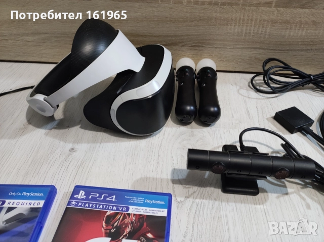 VR очила PS4 контролери, снимка 11 - PlayStation конзоли - 52675960