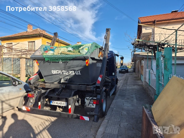 Легени/вани/контейнери под наем извозване на строителни и битови отпадъци , снимка 8 - Други услуги - 52869072
