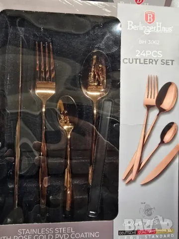 прибори за хранене  24 броя, снимка 2 - Прибори за хранене, готвене и сервиране - 49433869