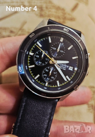 Casio Edifice Chronograph EFR-526, снимка 3 - Мъжки - 54146748