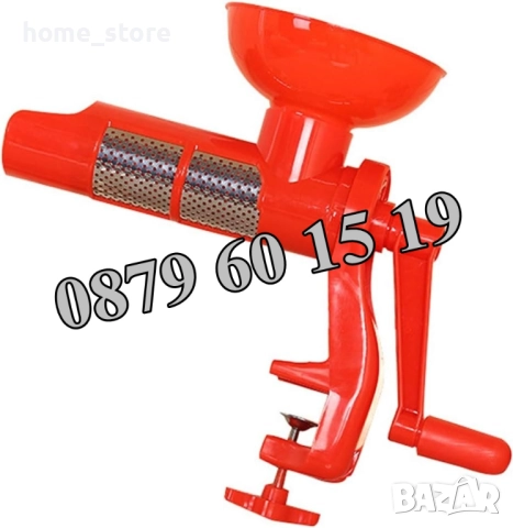 Ръчна доматомелачка, машинка за мелене на домати, машинка доматен сок, снимка 4 - Други - 51857729