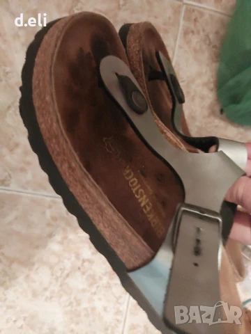 BIRKENSTOCK Size 35 и 37 Кожени чехли и сандали, снимка 10 - Чехли - 33839120