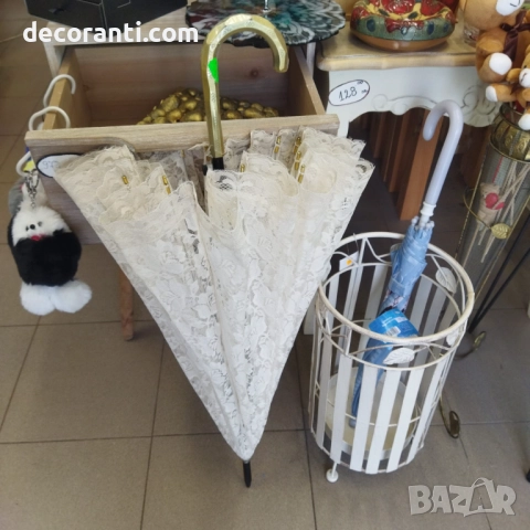 Уникален дантелен чадър , снимка 4 - Други - 51449939