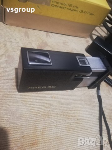 Фотоапарат Киев 30 с кутия, снимка 4 - Антикварни и старинни предмети - 35636612