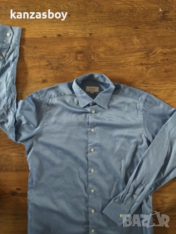 Eton - страхотна мъжка риза КАТО НОВА, снимка 3 - Ризи - 44810096