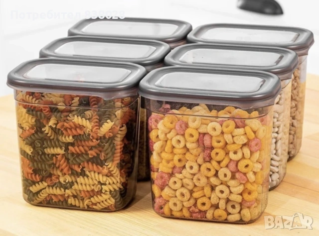 Кутия за съхранение с капак 1.3 л дълбока