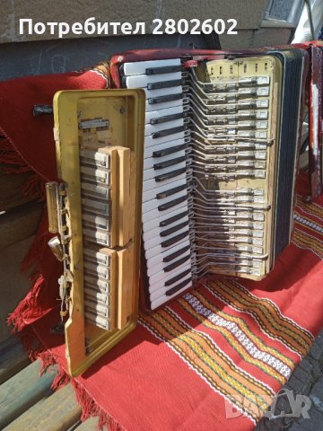 Акордеон на части Хонер Атлантик Hohner Atlantic, снимка 12 - Акордеони - 39979909