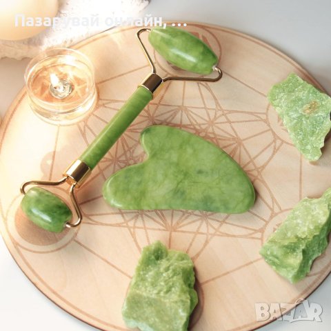 Gua Sha - инструмент за масаж на лице и грижа за кожата, снимка 8 - Масажори - 42903744