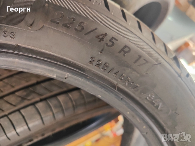 4бр.летни гуми 225/45/17 Michelin, снимка 7 - Гуми и джанти - 52845910