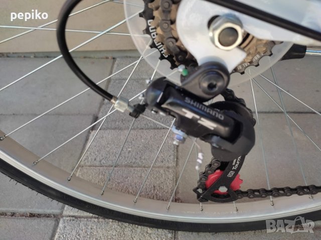 Продавам колела внос от Германия алуминиев велосипед DIADORA FITNES LUX 28 цола преден амортисьор, снимка 3 - Велосипеди - 37249602