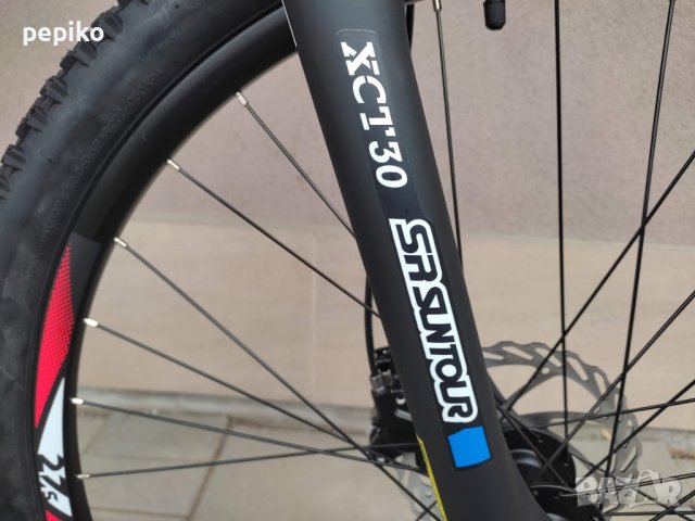 Продавам колела внос от Германия планински велосипед SHOCKBLAZE R2 27,5 цола хидравлика диск, снимка 4 - Велосипеди - 44296066