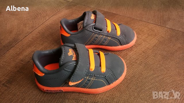 LONSDALE OVAL 33 GREY/ORANGE Размер EUR 20,5 / UK 4 бебешки обувки 72-12-S, снимка 3 - Бебешки обувки - 36806914