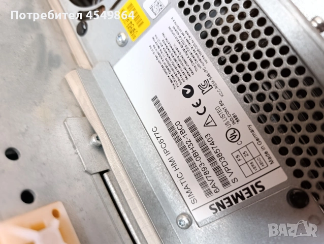 6AV7803-0AA00-0AC0 Used SIMATIC PANEL PC 677 15" KEY, 1024X768; MIT FRONTSEITIGE, снимка 2 - Работни компютри - 54101923