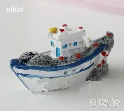 3D Лодка Кораб силиконов молд форма калъп гипс шоколад свещ декор