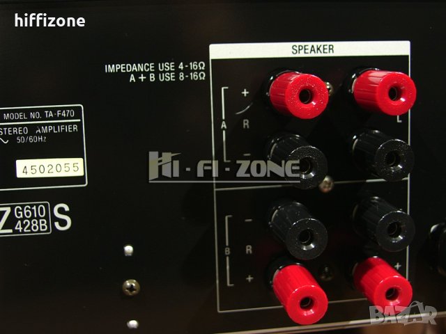 УСИЛВАТЕЛ  Sony ta-f470 /1 , снимка 9 - Ресийвъри, усилватели, смесителни пултове - 40480848