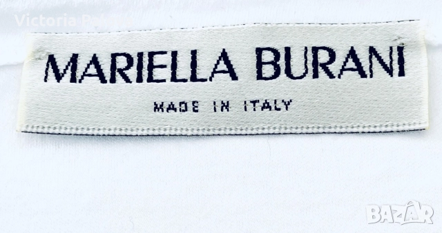 Блуза/тениска  лукс MARIELLA BURANI vintage Италия, снимка 2 - Тениски - 51635310