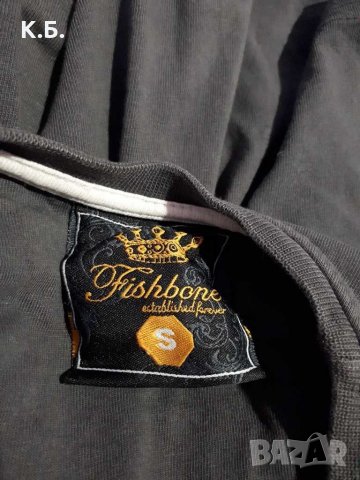 Тениска ,,Fishbone" р-р S, снимка 5 - Тениски - 31803133