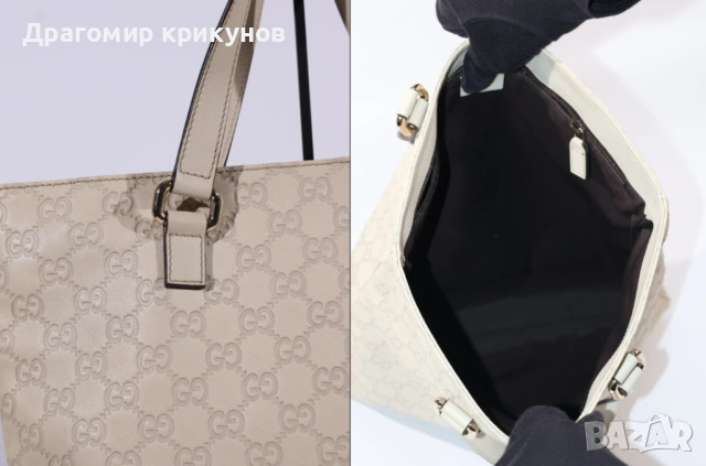 Gucci Tote GG Signature, снимка 5 - Чанти - 54224753