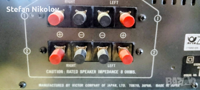 усилвател + тунер JVC AX-33, снимка 4 - Ресийвъри, усилватели, смесителни пултове - 53218220